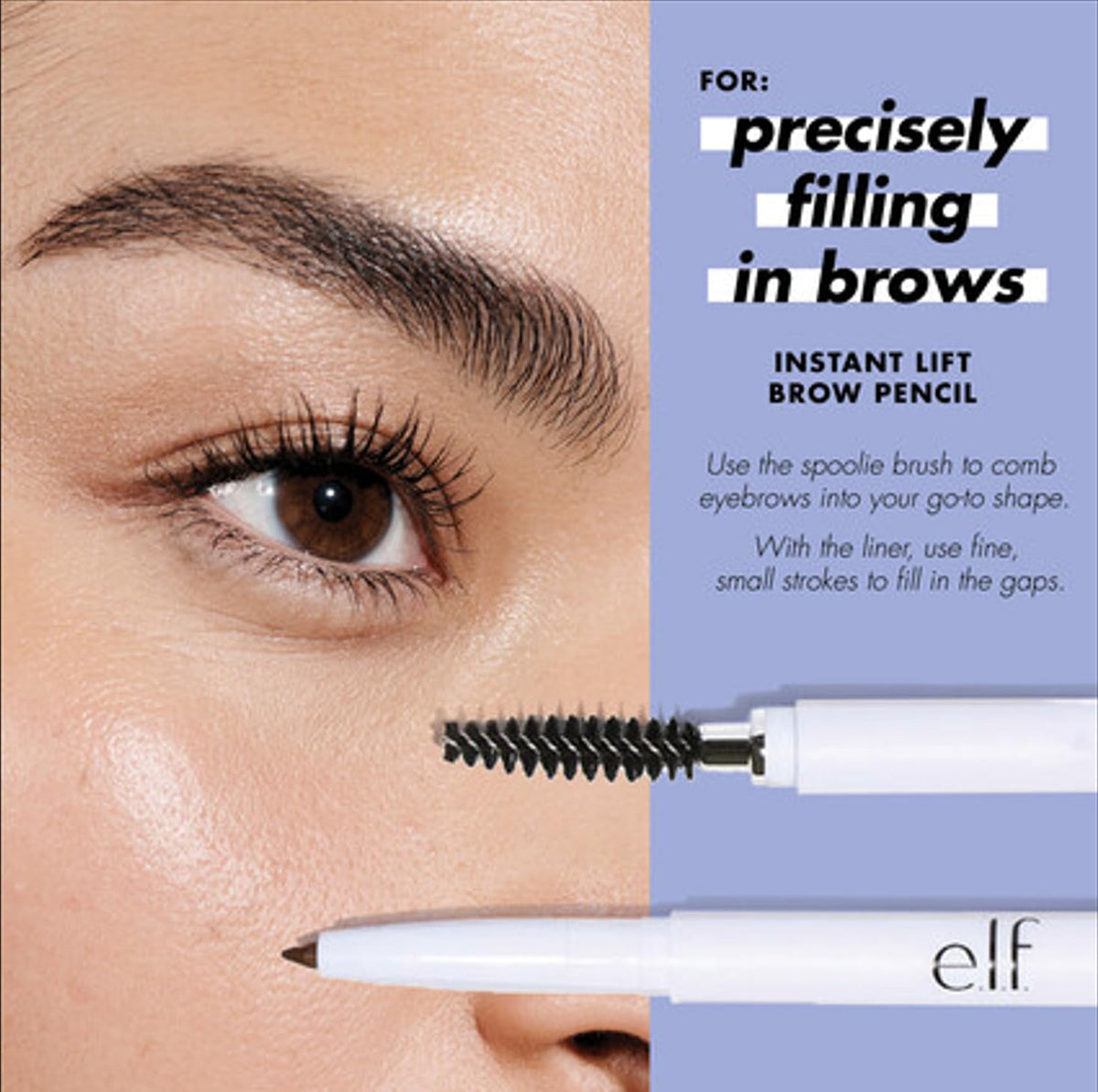 e.l.f. Instant Lift Brow Pencil, Dual-Sided, Taupe Jansha Store