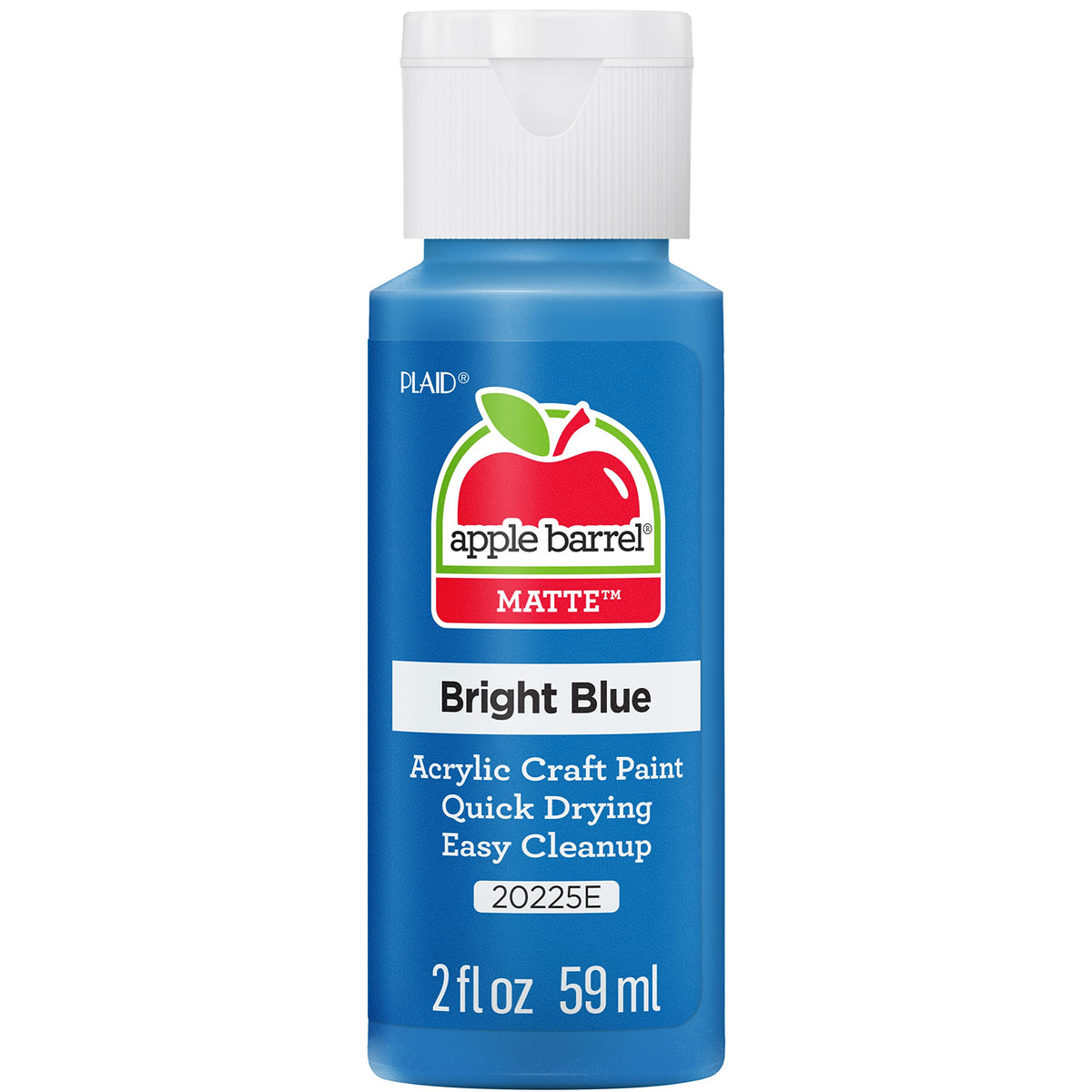Apple Barrel Acrylic Paint in Assorted Colors (2 Ounce), 20503 White Jansha Store