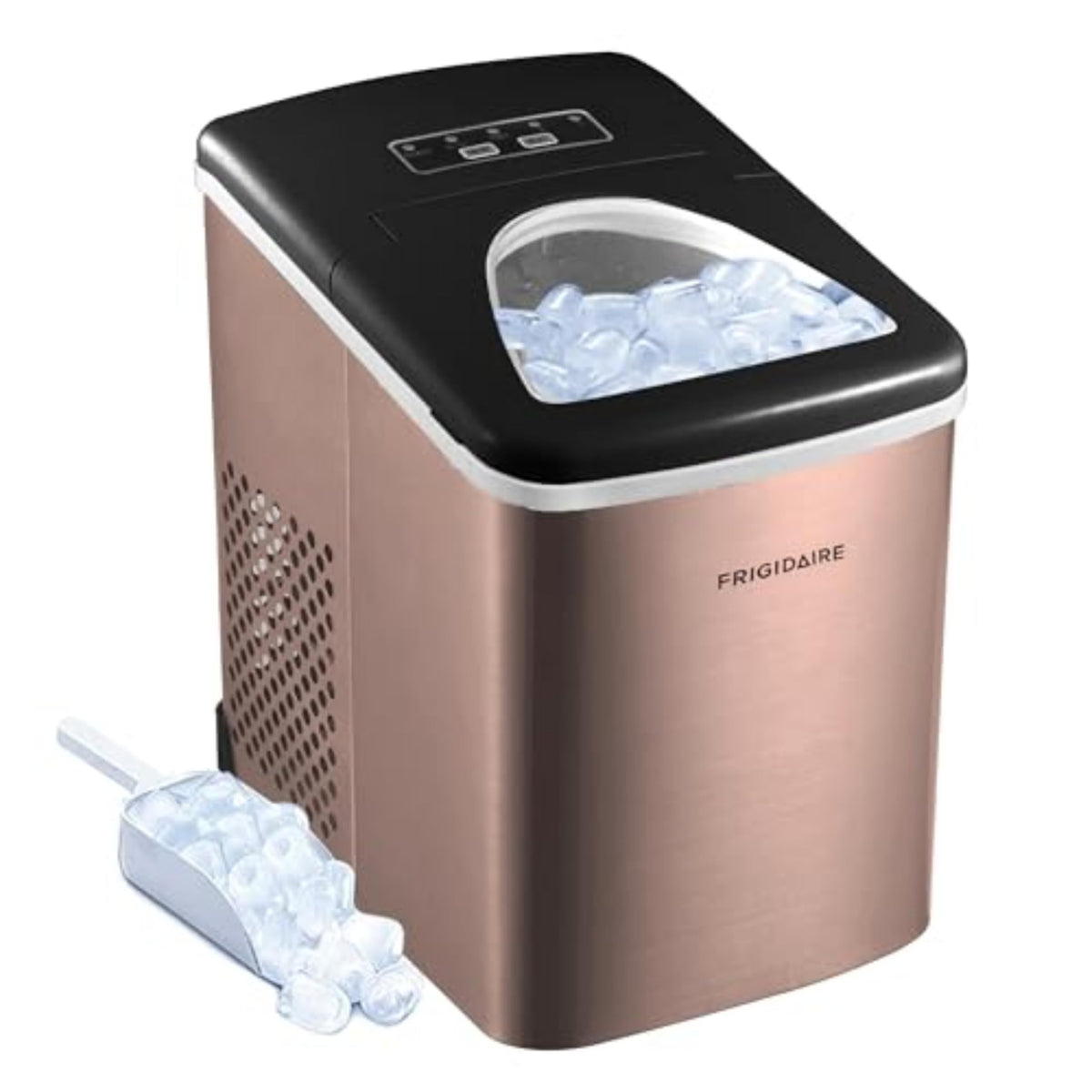 Frigidaire 26 Lbs per Day Portable Compact Maker, Ice Making Machine, Stainless, Medium Jansha Store