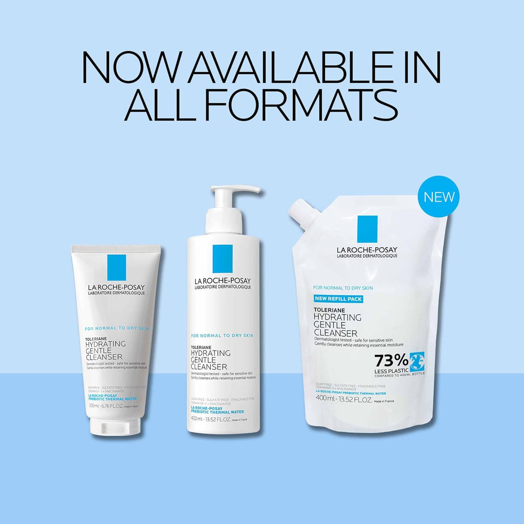 La Roche-Posay Toleriane Hydrating Gentle Facial Cleanser, with Niacinamide Jansha Store