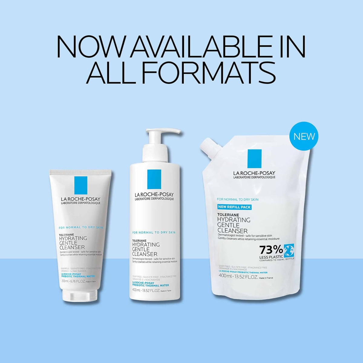 La Roche-Posay Toleriane Hydrating Gentle Facial Cleanser, with Niacinamide Jansha Store