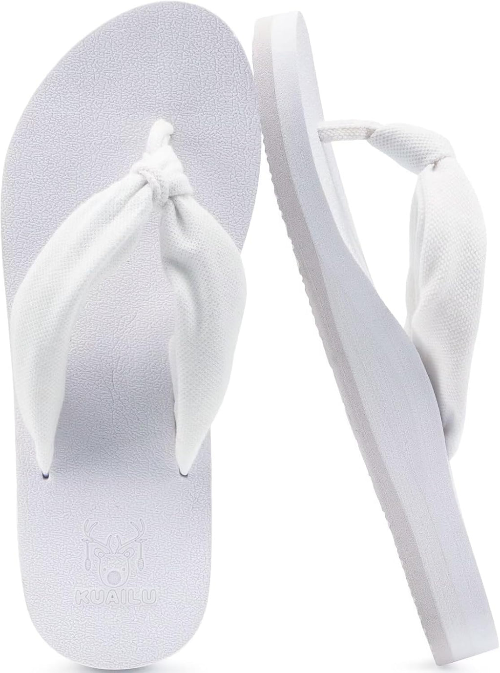 KuaiLu Flip Flops for Women with Arch Support Summer Beach Thong Sandals Jansha Store