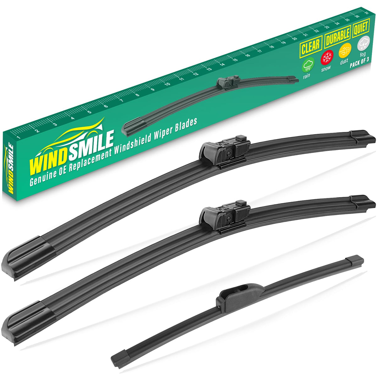 WINDSMILE Windshield Wiper Blades Replacement for Chevrolet Trax 2024-2026 Jansha Store