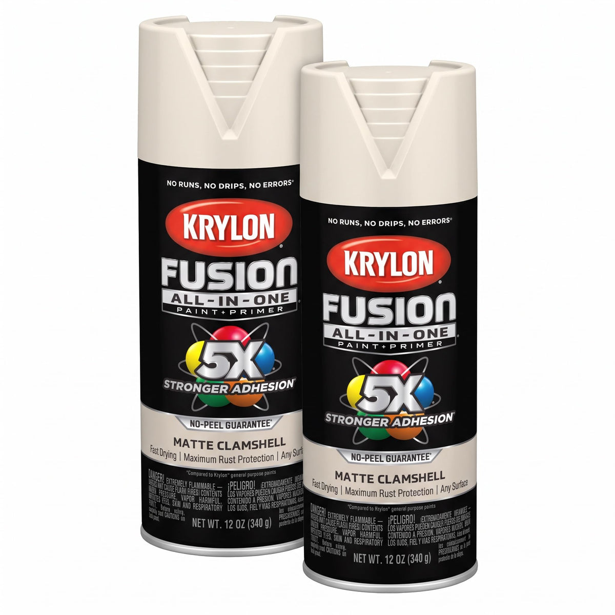 Krylon Fusion All-In-One 12 Oz. Gloss Spray Paint, Hot Pink - 1 Each Jansha Store