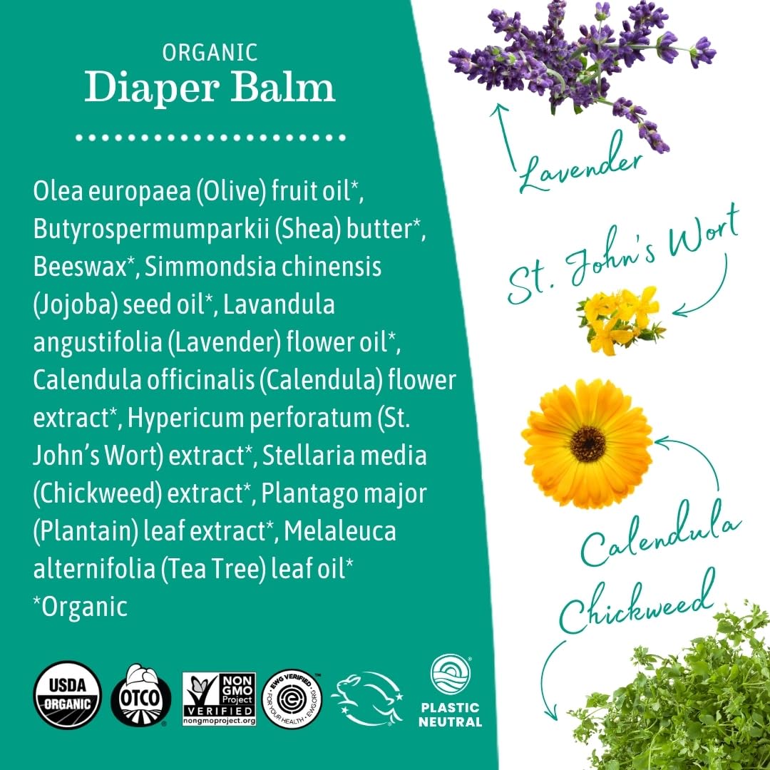 Earth Mama Organic Nipple Butter, Lanolin-Free Breastfeeding Cream, 2 fl oz Jansha Store