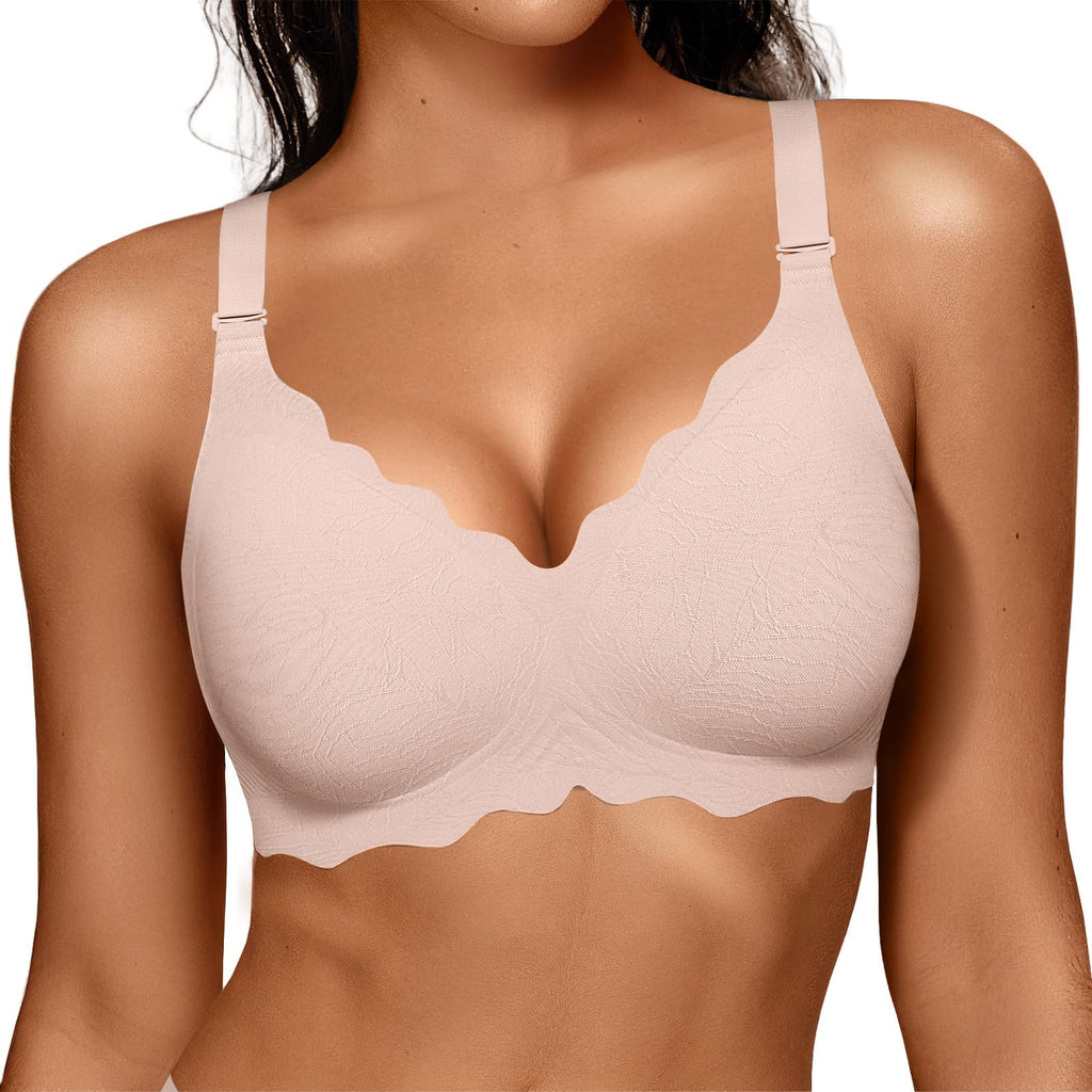 OEAK Women Value Series Jelly Bras Wireless Pushup Convertible Bra Jansha Store
