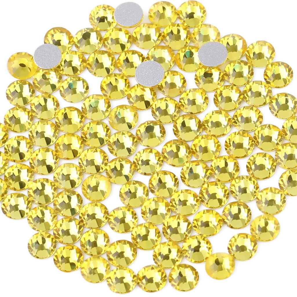 Beadsland Flat Back Crystal Rhinestones,Crystal AB, SS20, 1440pcs Jansha Store
