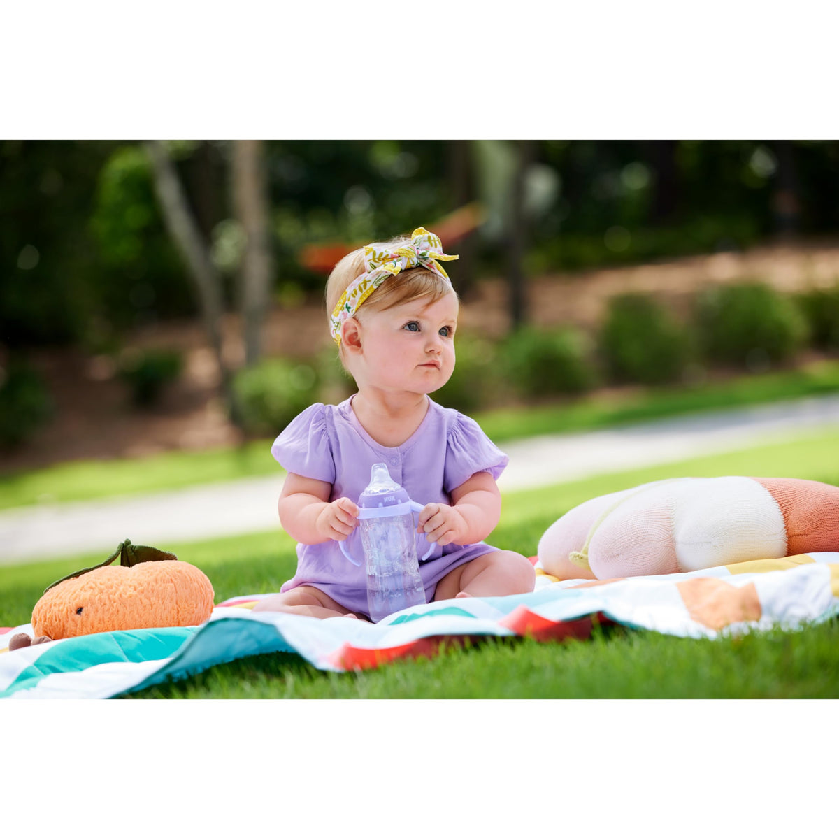 NUK for Nature Learner Cup, 10 oz, 9+ Months – BPA Free, Spill Proof Sippy Cup Jansha Store