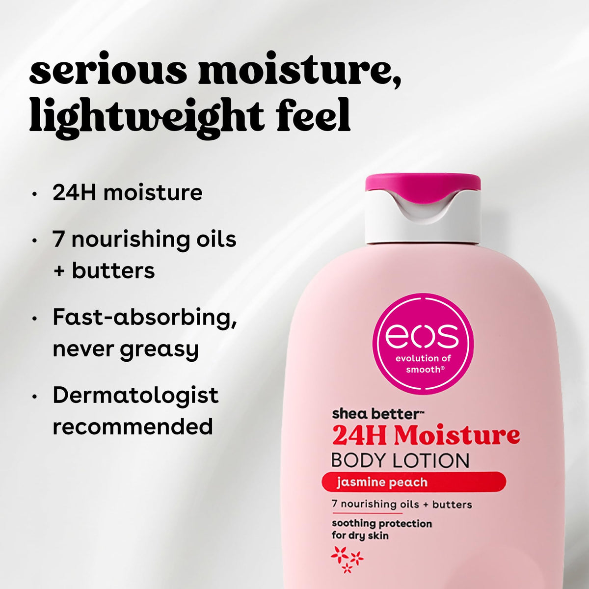 eos Shea Better Body Lotion- Vanilla Cashmere, 24-Hour Moisture, 16 fl oz Jansha Store