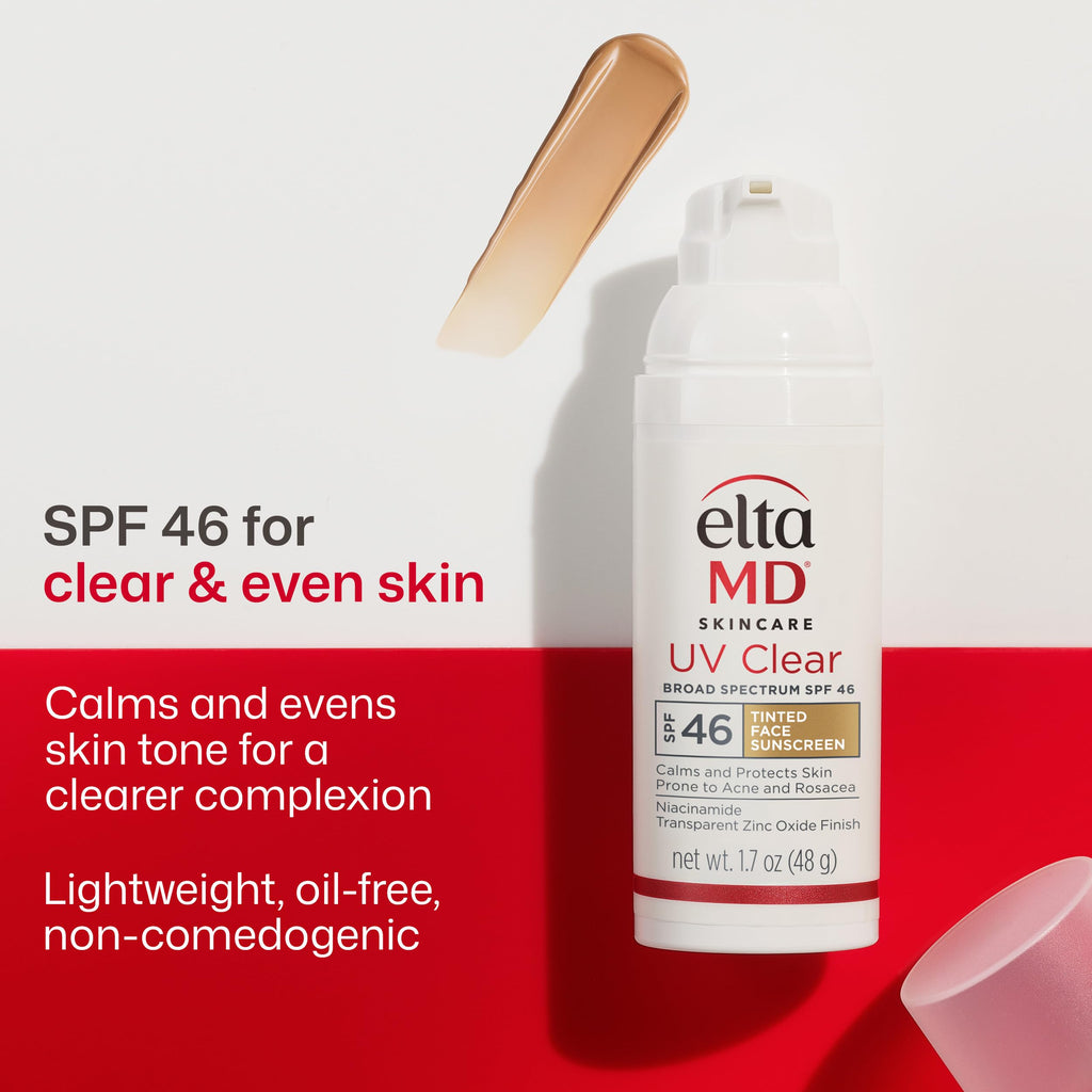 EltaMD UV Clear Face Sunscreen with Zinc Oxide, Oil-Free, SPF 46 and SPF 50 Jansha Store