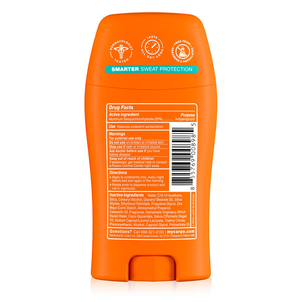 Carpe 100-Hour Antiperspirant Deodorant, Mountain Breeze - 2 Pack Jansha Store