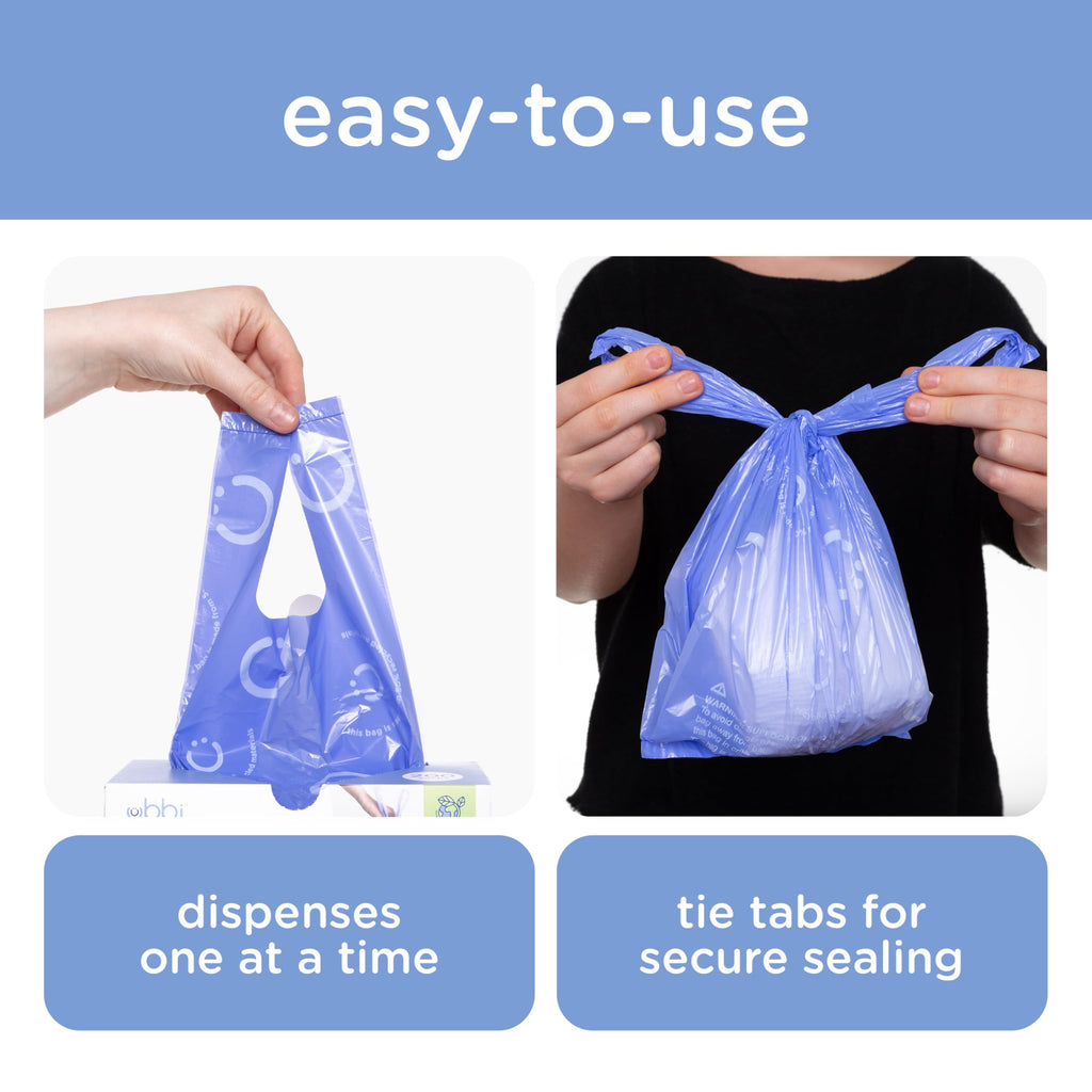 Ubbi Disposable Baby Diaper Sacks, Lavender Scented, 200 Count Jansha Store