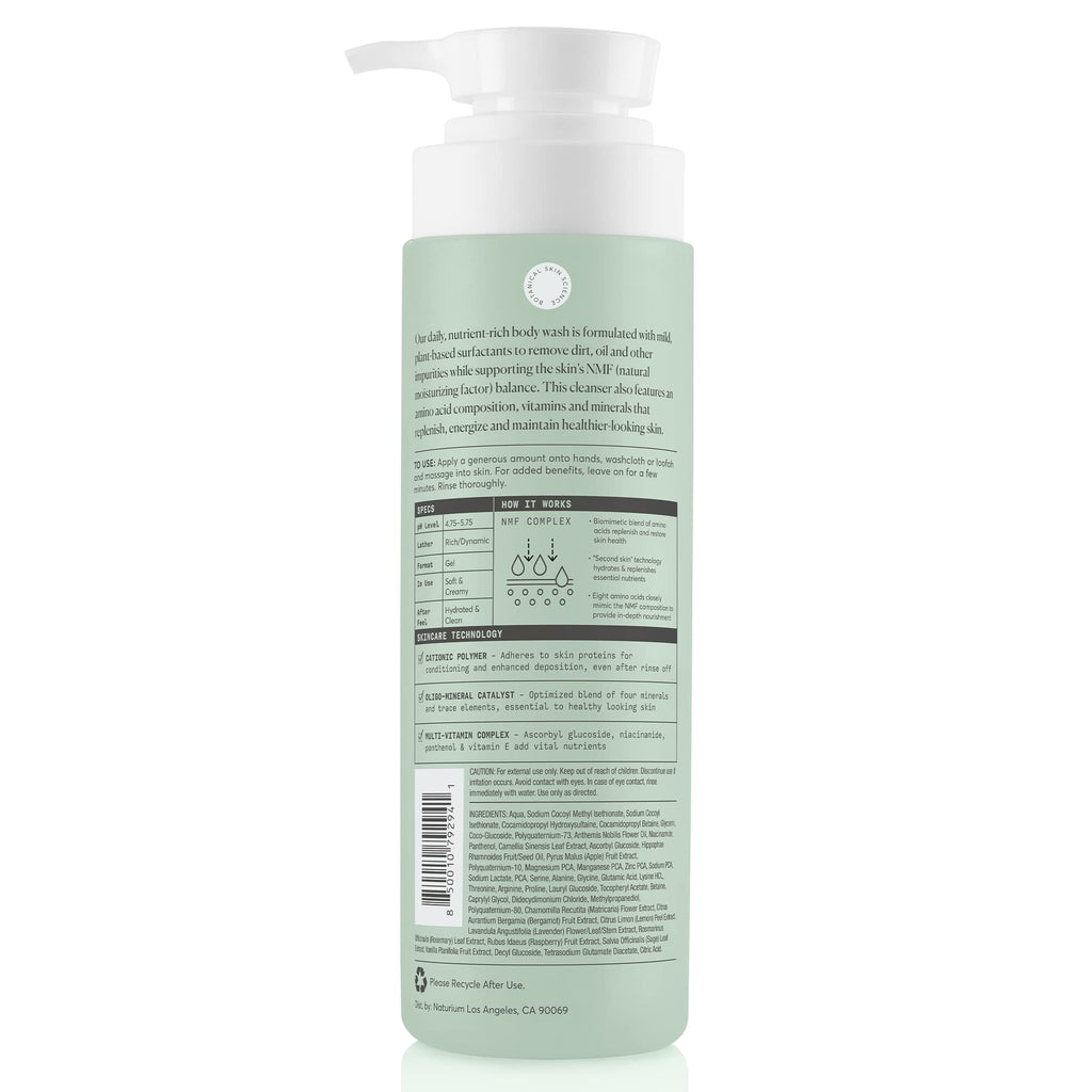 Naturium The Booster Hyaluronic Acid Body Wash, Hydrating & Moisturizing plus Minimizes Dryness, with Glycerin & Vitamin B5, 16.9 Fl Oz (Pack of 12) Jansha Store