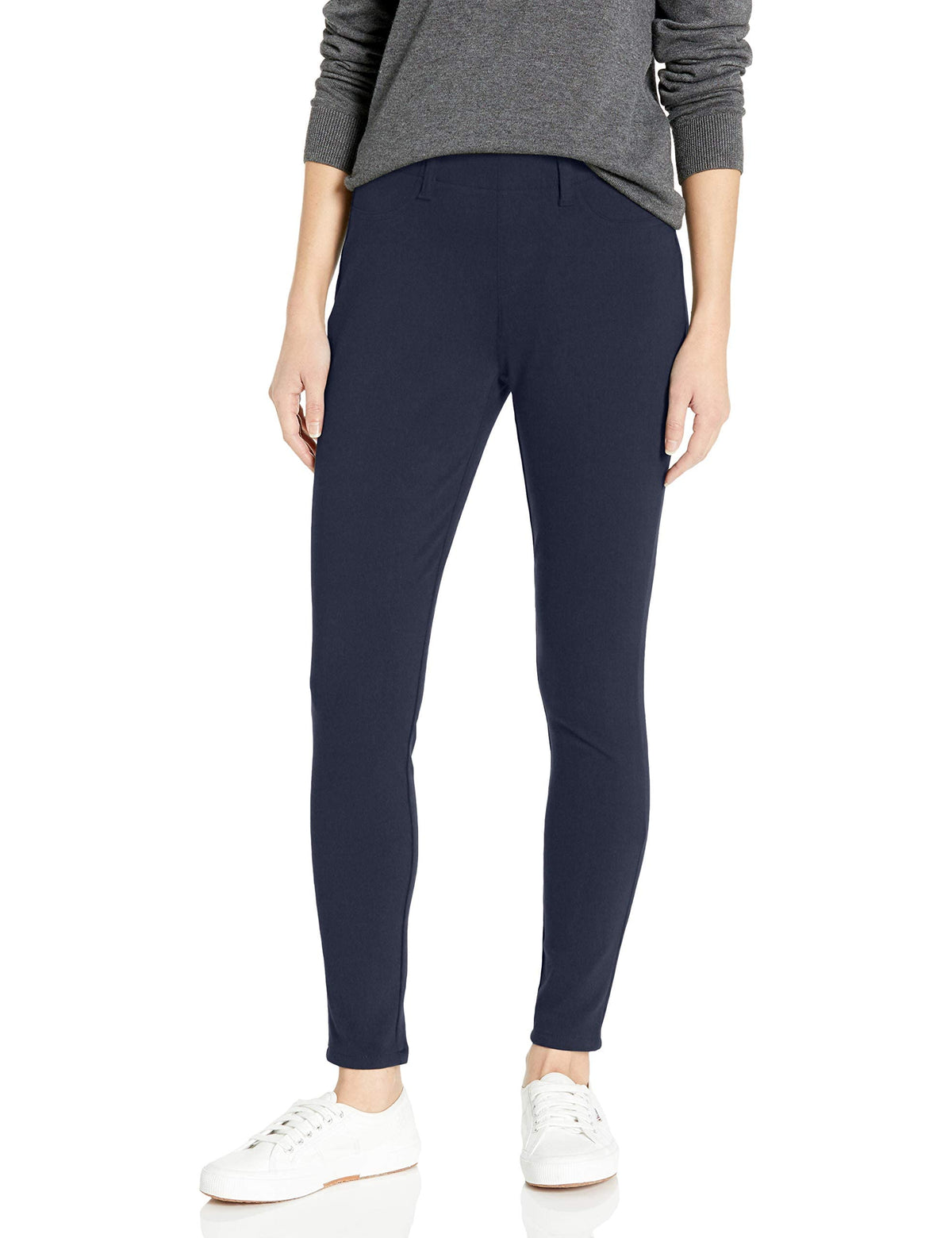 Amazon Essentials Women's Pull-On Mid Rise Stretchy Knit Jegging Jansha Store