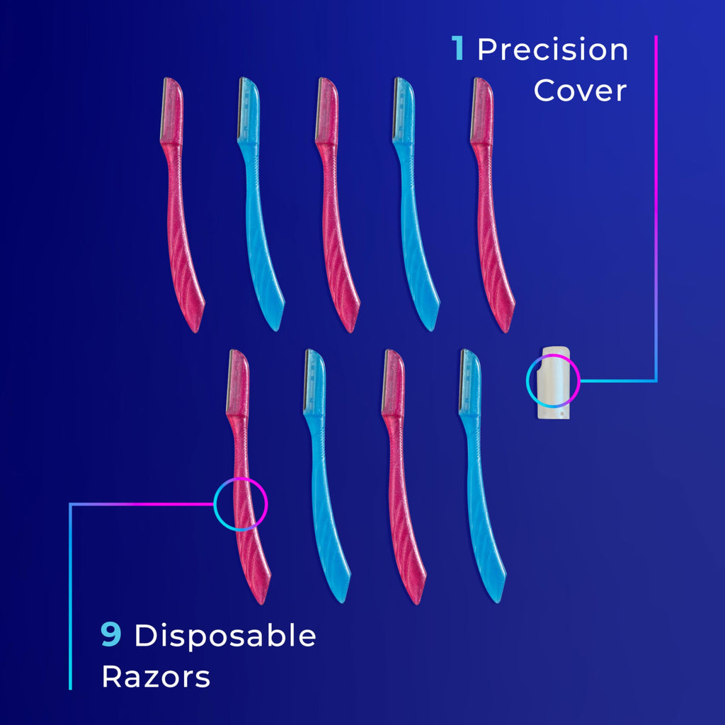 Schick Hydro Silk Touch-Up Dermaplane Razor for Women Face, 3 ct Jansha Store
