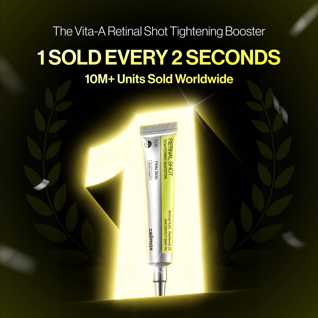celimax The Vita A Retinal Shot Tightening Booster (Duo Set 0.51 fl.oz x 2) Jansha Store