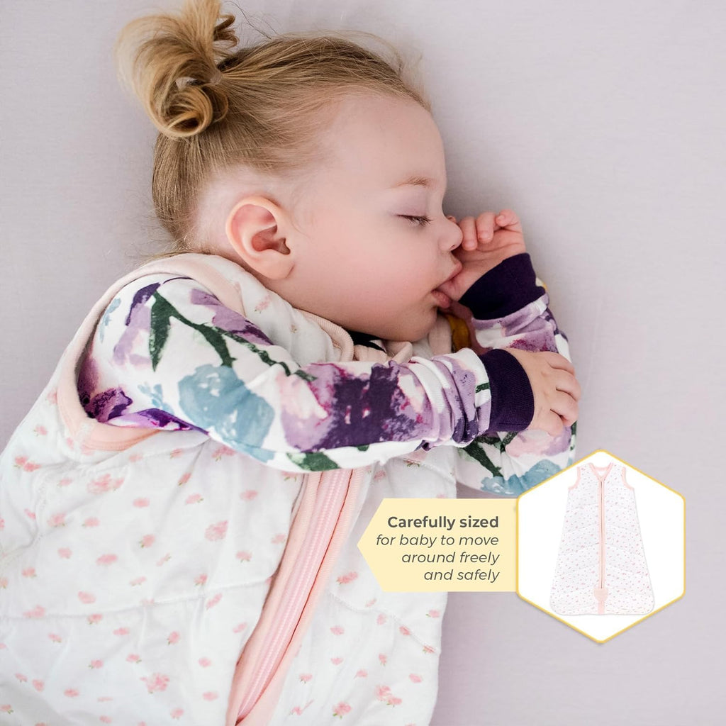 Burt's Bees Baby Infant Wearable Blanket, Organic Cotton Unisex Beekeeper - Light Weight 0.5 TOG or Medium Weight 1.5 TOG Jansha Store