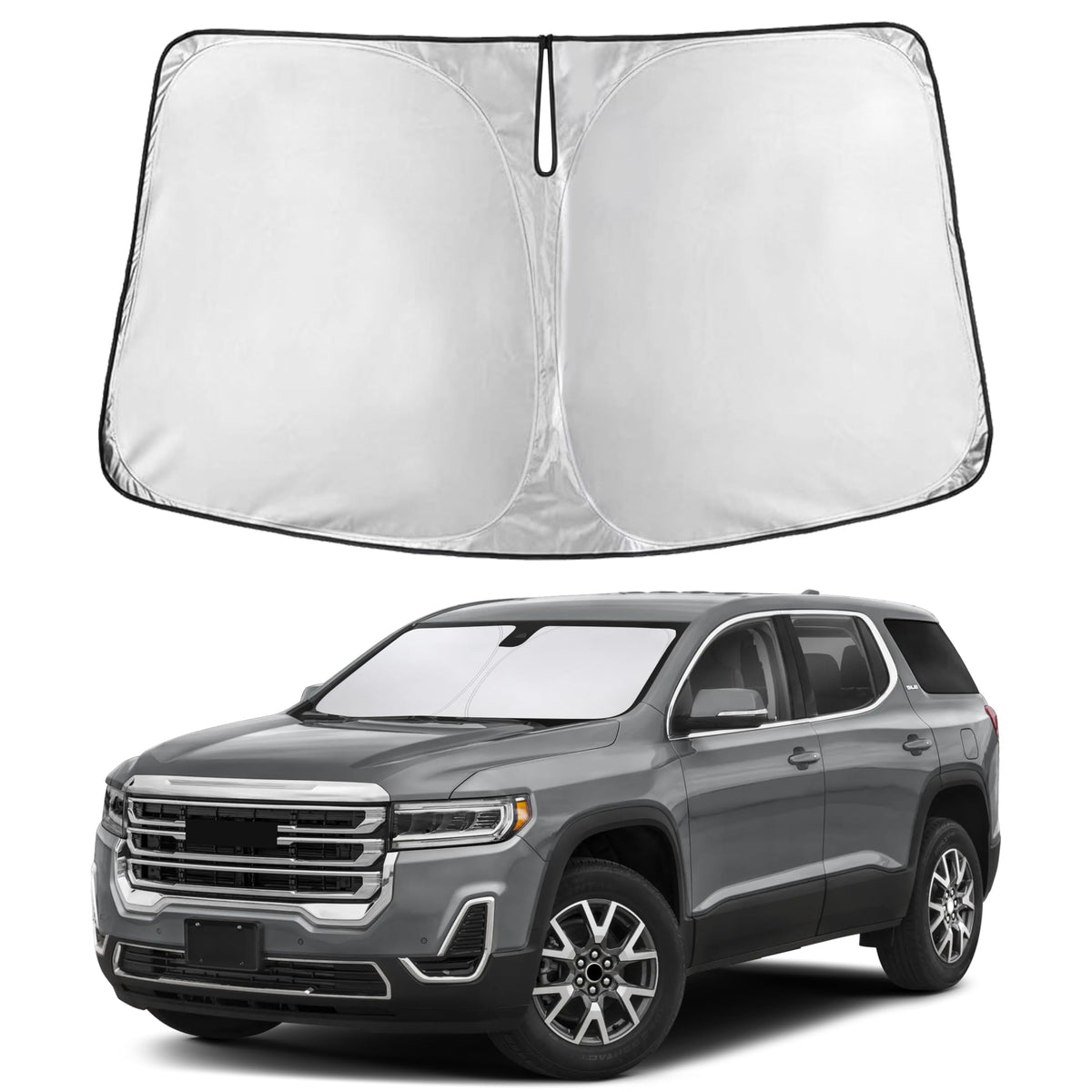 EcoNour Car Windshield Sun Shade, Front Window Sun Blocker for SUVs,Sedan Jansha Store