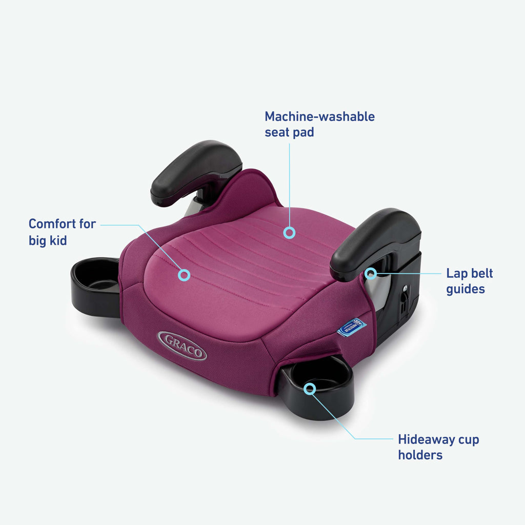 Graco TurboBooster 2.0 Backless Booster Car Seat, Denton Jansha Store