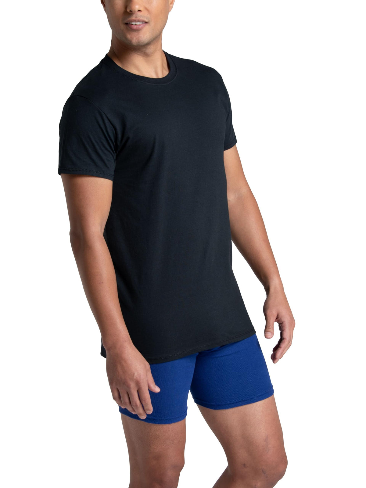 Fruit of The Loom Men's Crew Tee Undershirts, Moisture Wicking & Tag Free, Also Available in Big & Tall Jansha Store