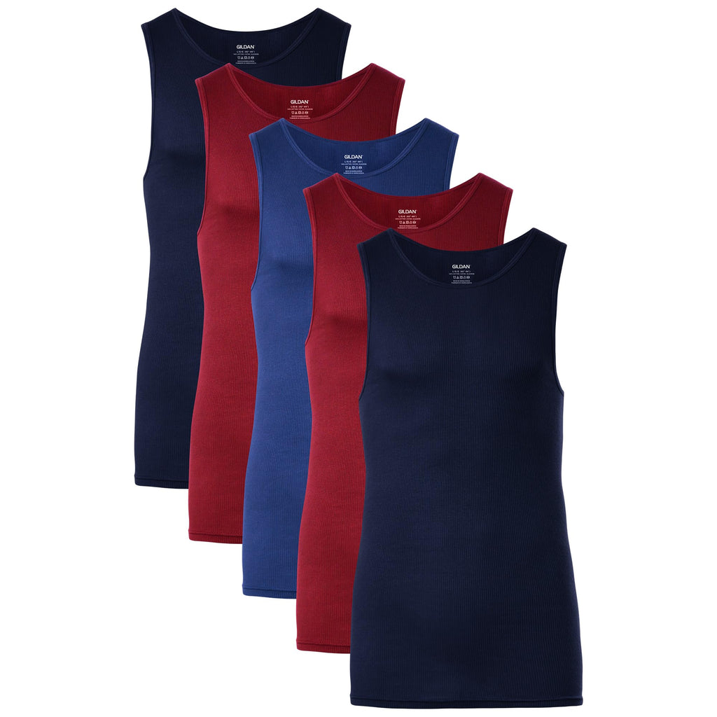 Gildan Men's A-Shirts Tanks Multipack Jansha Store