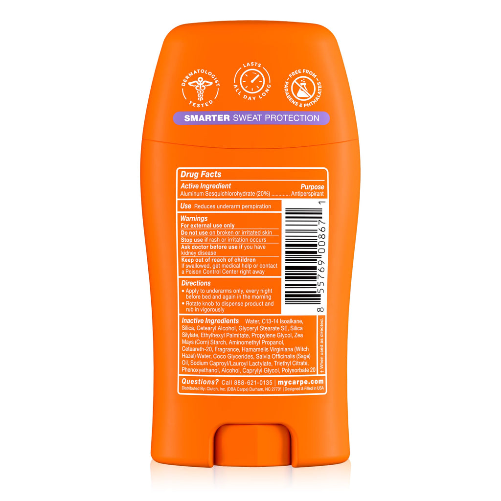 Carpe 100-Hour Antiperspirant Deodorant, Mountain Breeze - 2 Pack Jansha Store