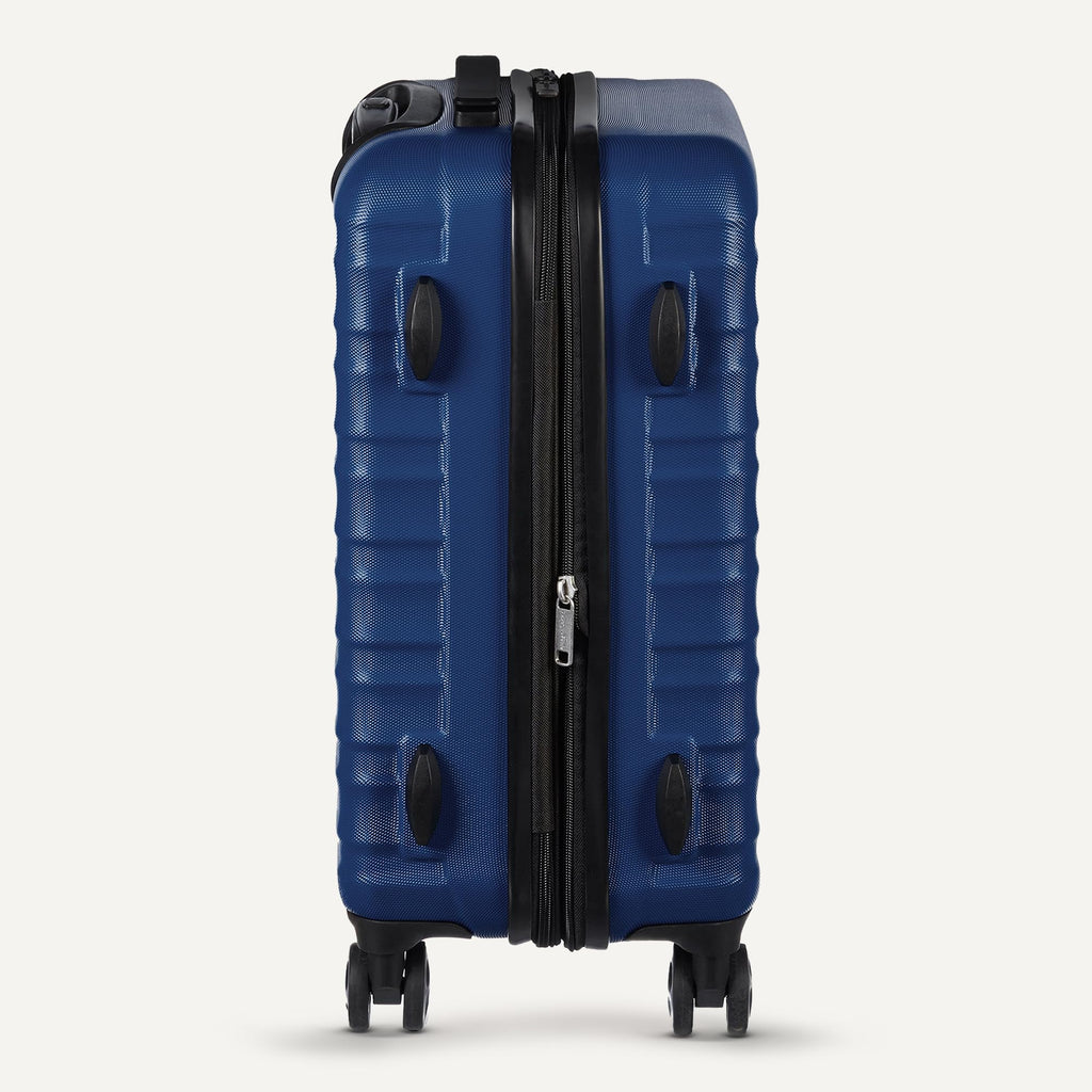 Amazon Basics 3-Piece Hardshell Suitcases Set (21", 26", 30"), Expandable For Up to 25% More Space, With Scratch-Resistant Finish, Four Multi-Directional Wheels, Rose Gold Jansha Store