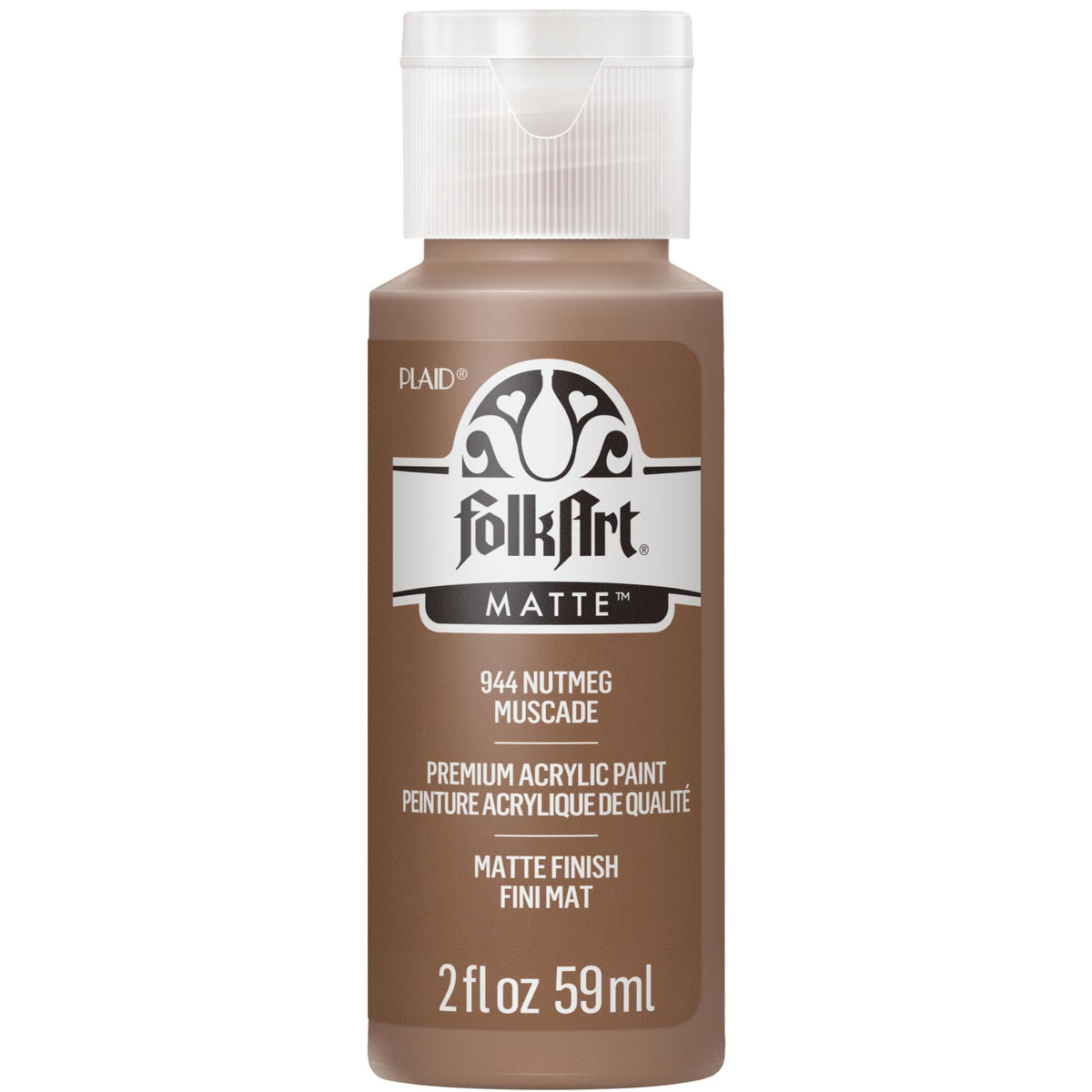 FolkArt Acrylic Paint in Assorted Colors (2 oz), 2559, Coffee Latte Jansha Store