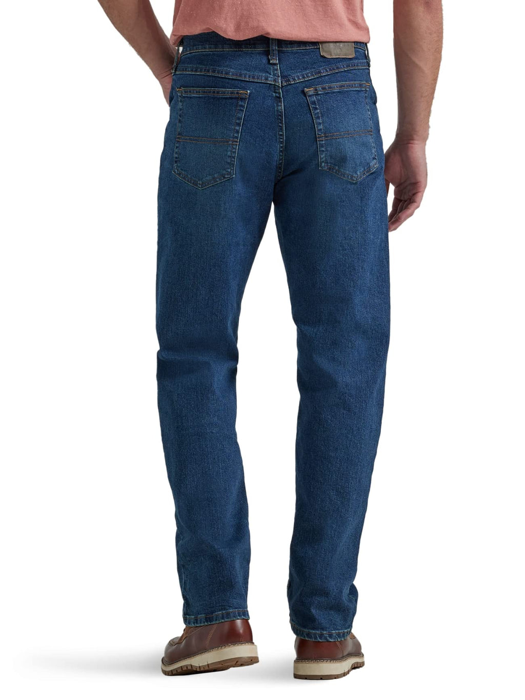 Wrangler Authentics Men's Regular Fit Comfort Flex Waist Jean Jansha Store