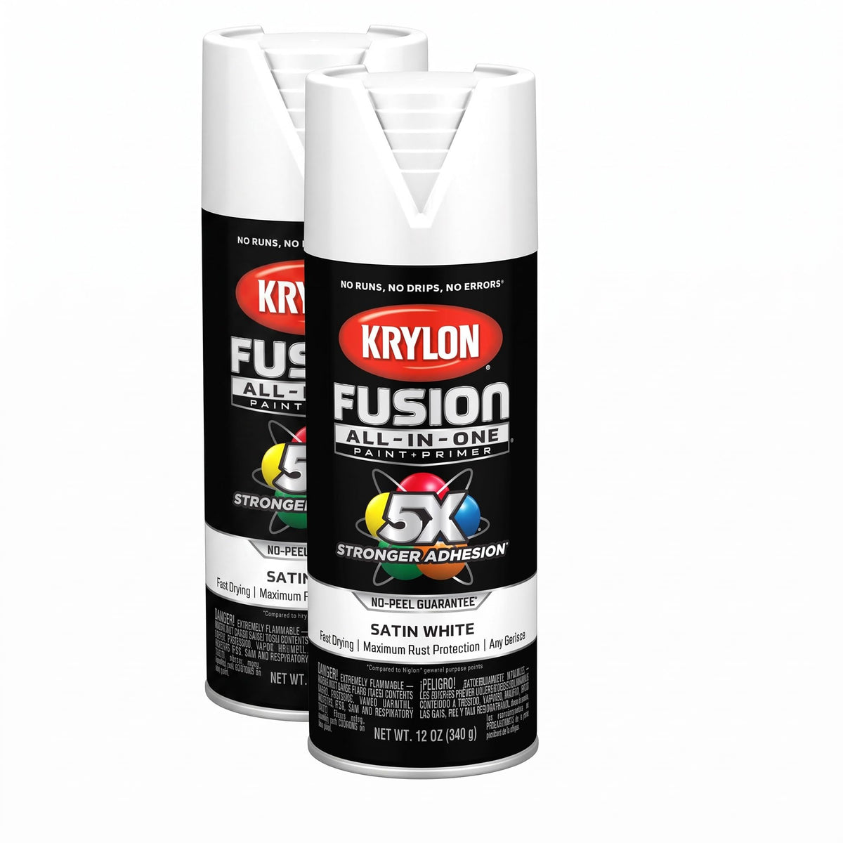 Krylon Fusion All-In-One 12 Oz. Gloss Spray Paint, Hot Pink - 1 Each Jansha Store