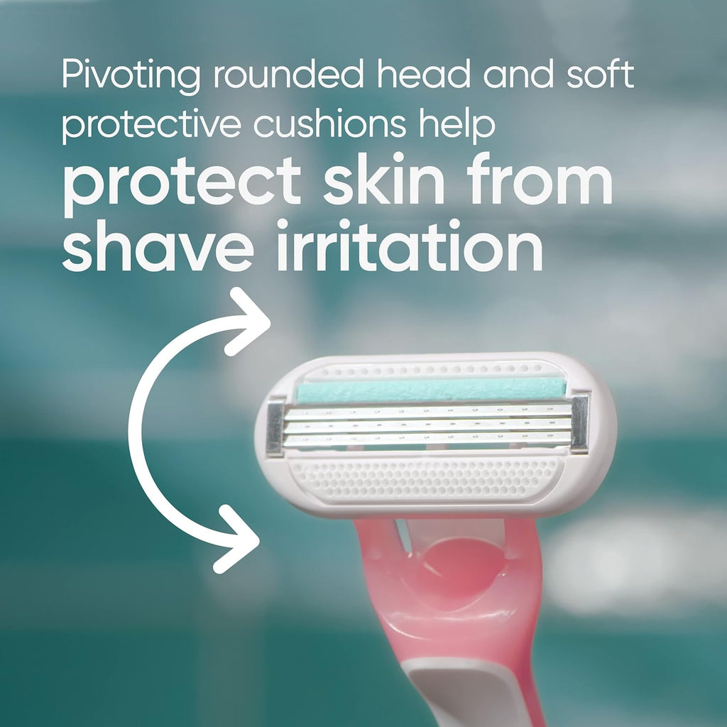 Gillette Venus Sensitive Women's Disposable Razors - Single Package of 3 Razors Jansha Store