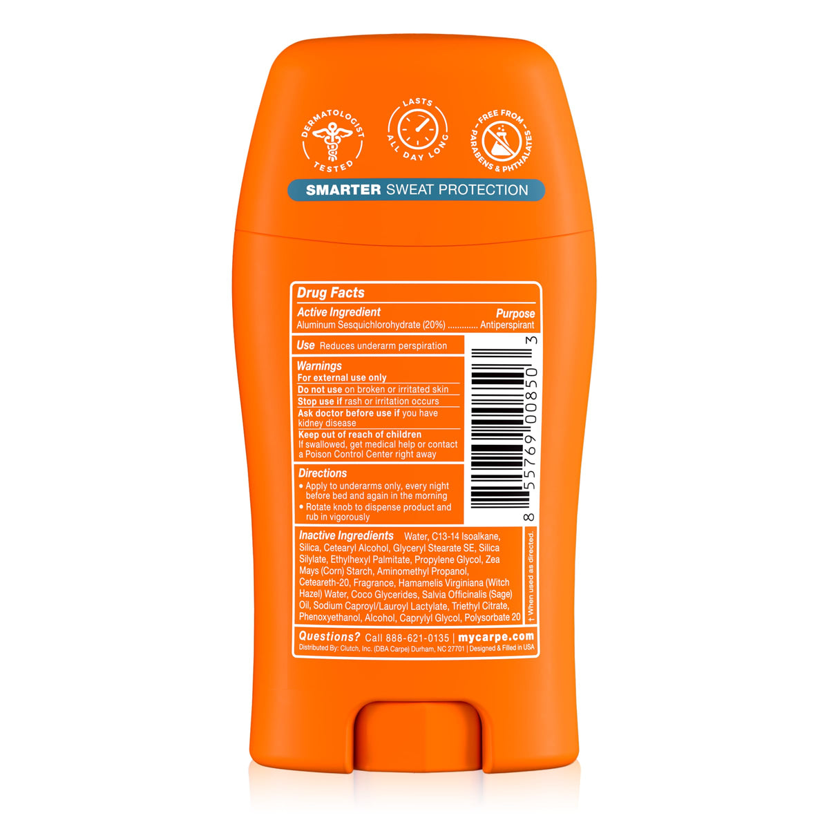 Carpe 100-Hour Antiperspirant Deodorant, Mountain Breeze - 2 Pack Jansha Store