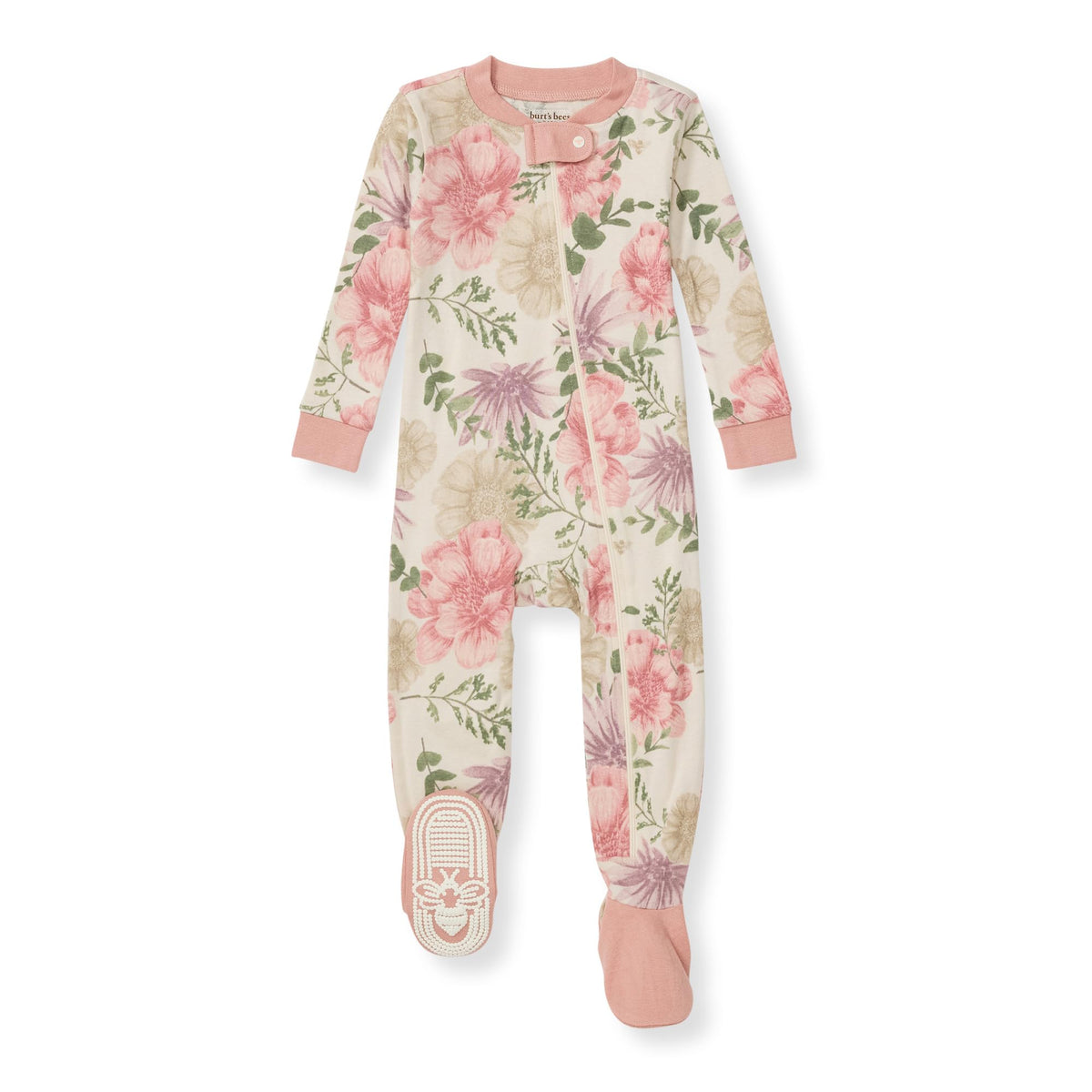 Burt's Bees Baby Baby Girl's Pajamas Sleep and Play Jansha Store