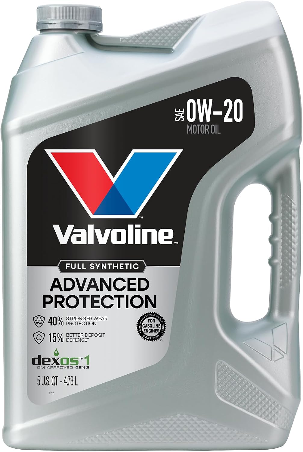 Valvoline Advanced Full Synthetic SAE 0W-20 Motor Oil 5 QT Jansha Store