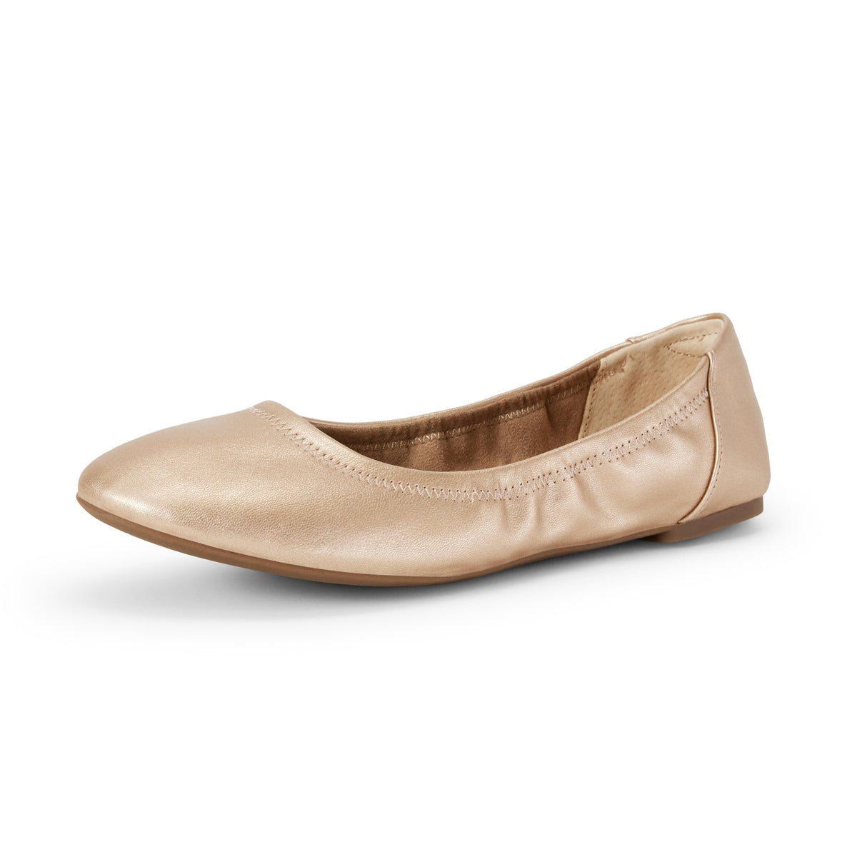 Amazon Essentials Women's Comfortable Round Toe Ballet Flats, Cushioned Memory Foam Jansha Store