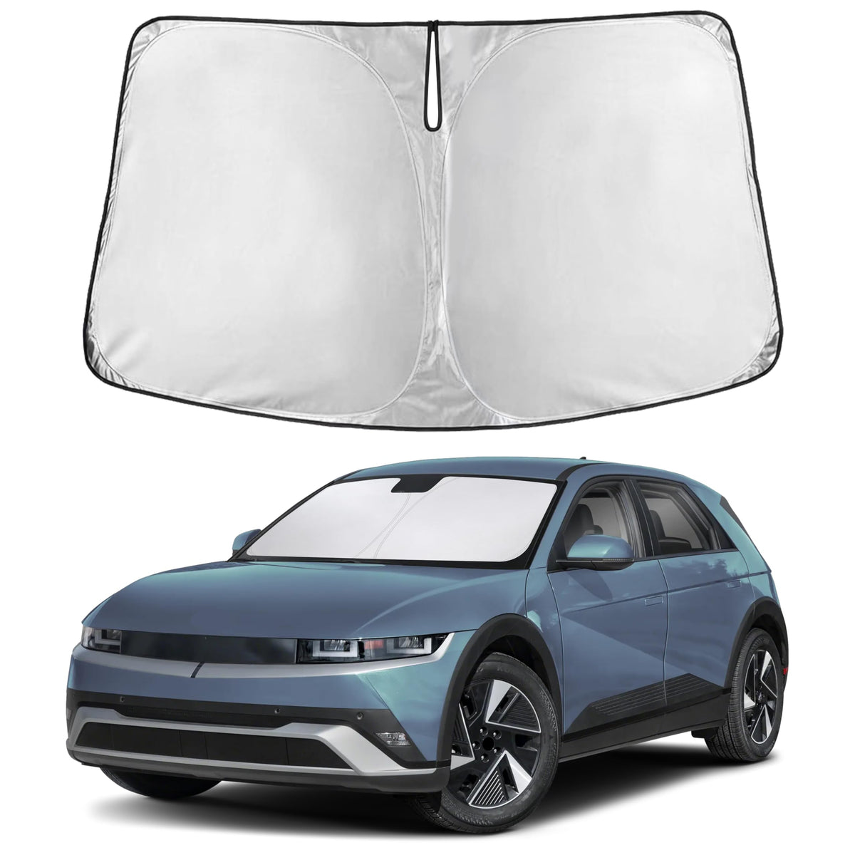 EcoNour Car Windshield Sun Shade, Front Window Sun Blocker for SUVs,Sedan Jansha Store