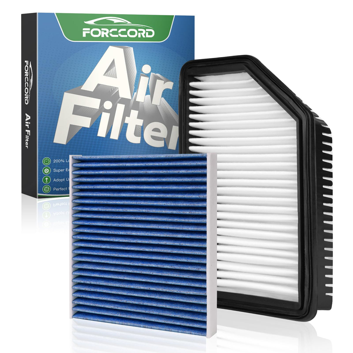 Cabin & Engine Air Filter Kit for Hyundai Elantra 2021-2026 (1.6L/2.0L Gas) Jansha Store
