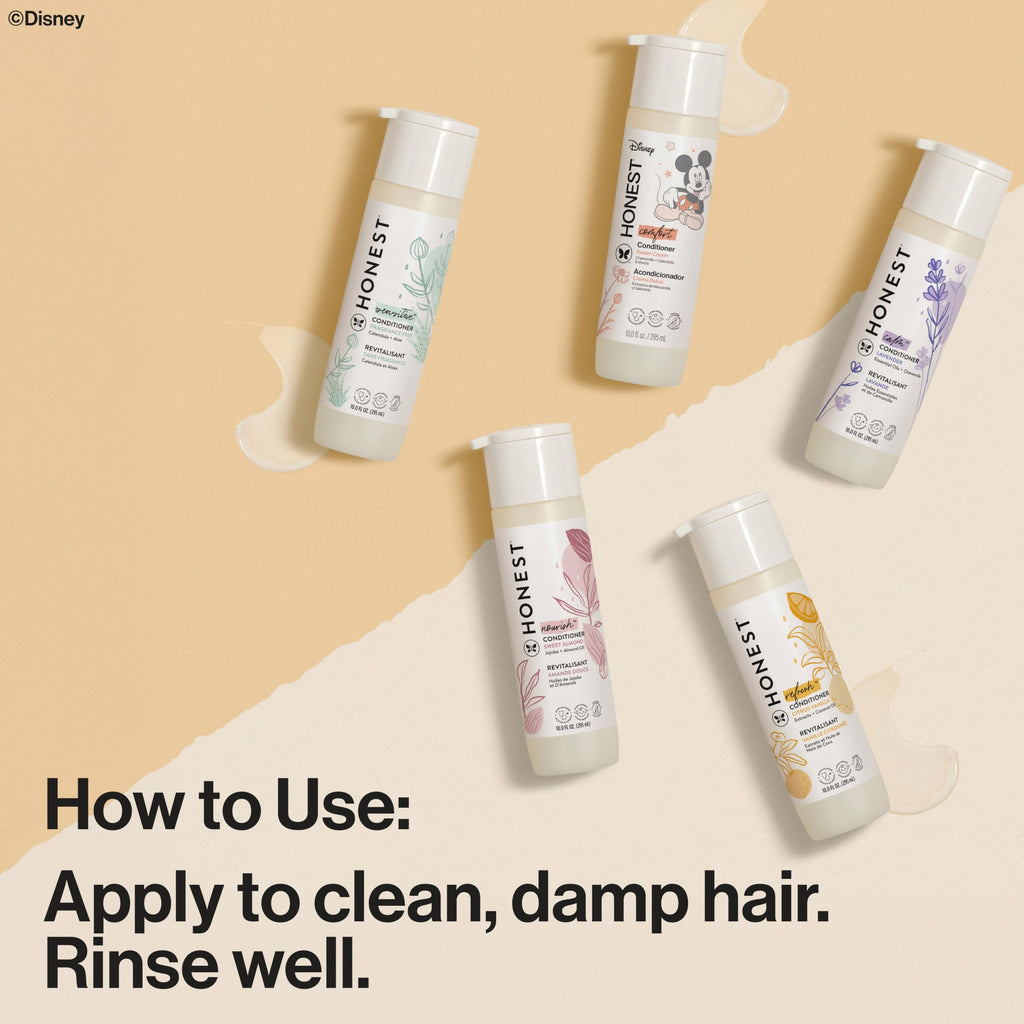 The Honest Company Conditioner, Hypoallergenic, Fragrance-Free, 10 fl oz Jansha Store