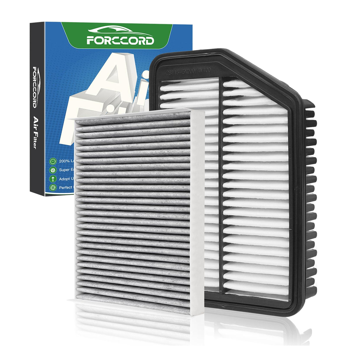 Cabin & Engine Air Filter Kit for Hyundai Elantra 2021-2026 (1.6L/2.0L Gas) Jansha Store