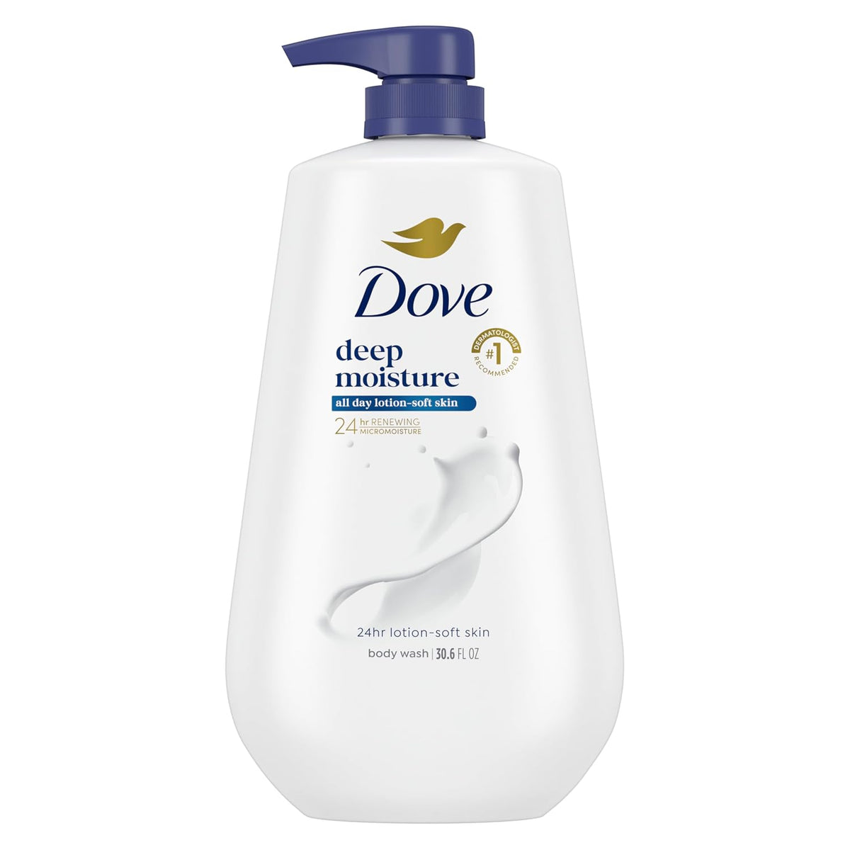 Dove Deep Moisture Body Wash, 30.6 oz Pump, Sulfate Free Jansha Store