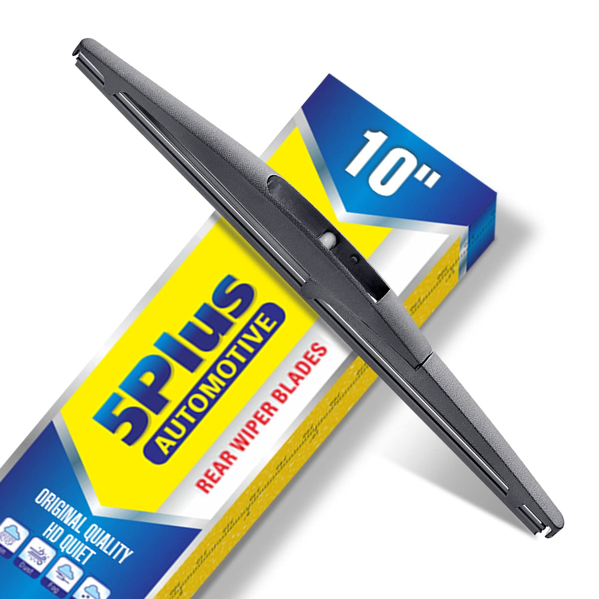 5 PLUS RearQuiet 12 Inch Rear Wiper Blade,OEM Replacement Rear Window Wiper Jansha Store
