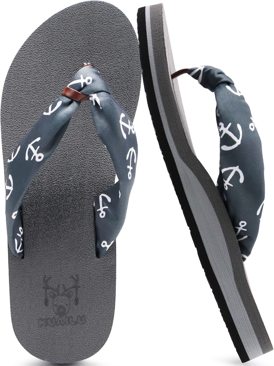 KuaiLu Flip Flops for Women with Arch Support Summer Beach Thong Sandals Jansha Store