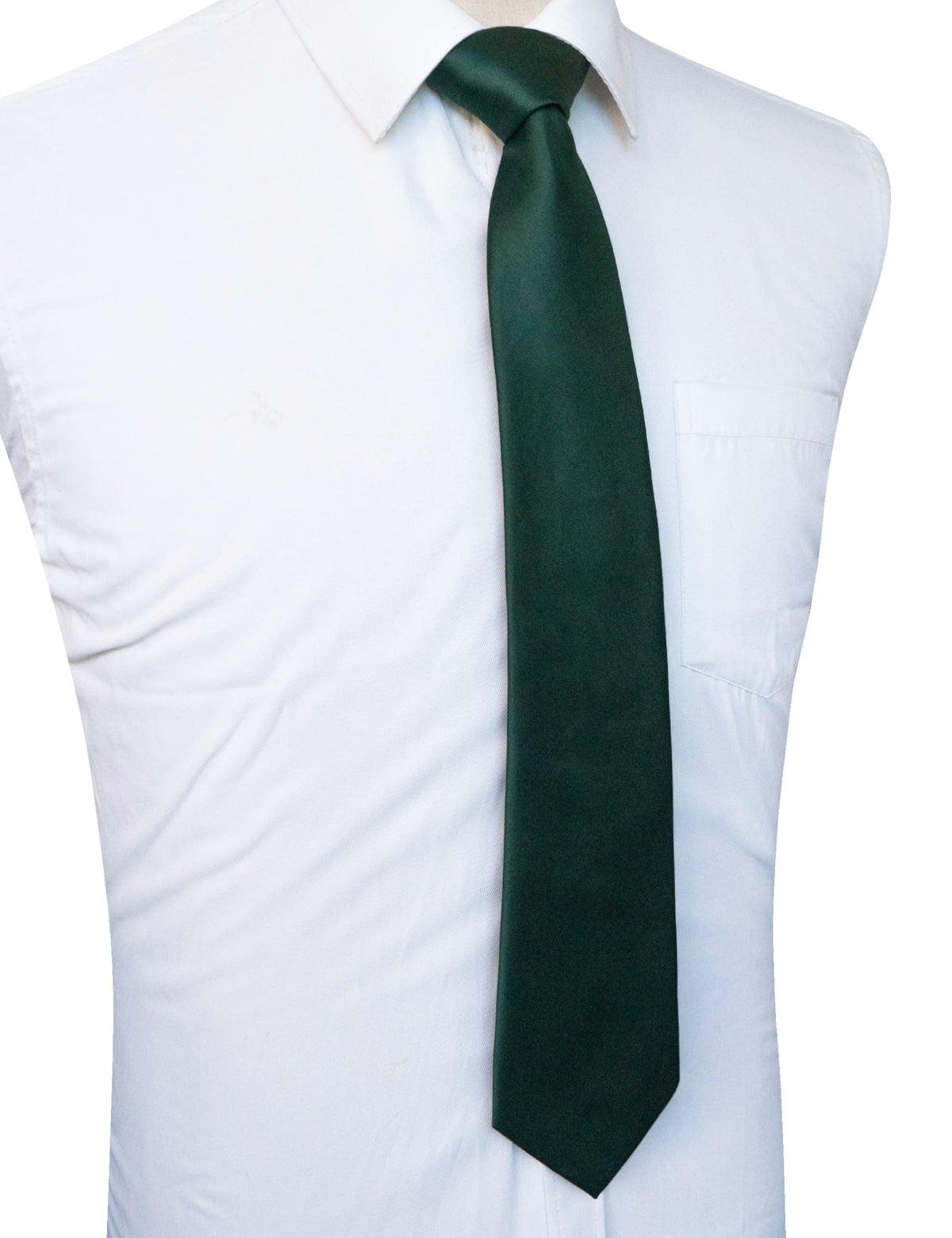 JEMYGINS Solid Color Tie Mens Necktie for Business and Wedding Jansha Store