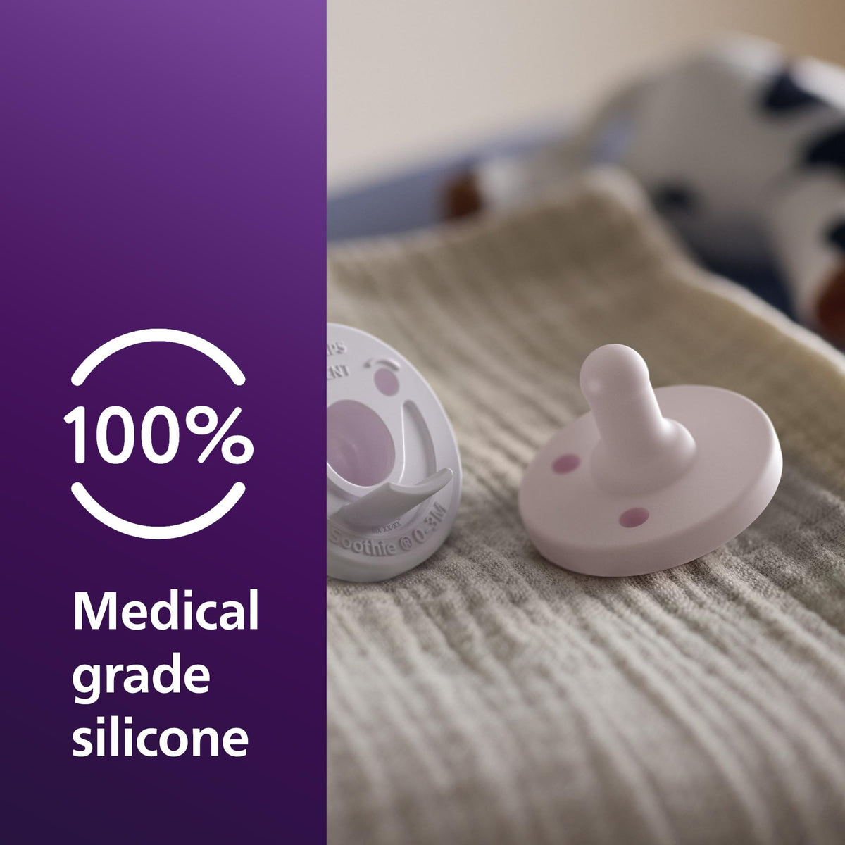 Philips Avent Soothie Baby Pacifier for 0-3 Months, BPA-Free, 4-Pack, Green Jansha Store