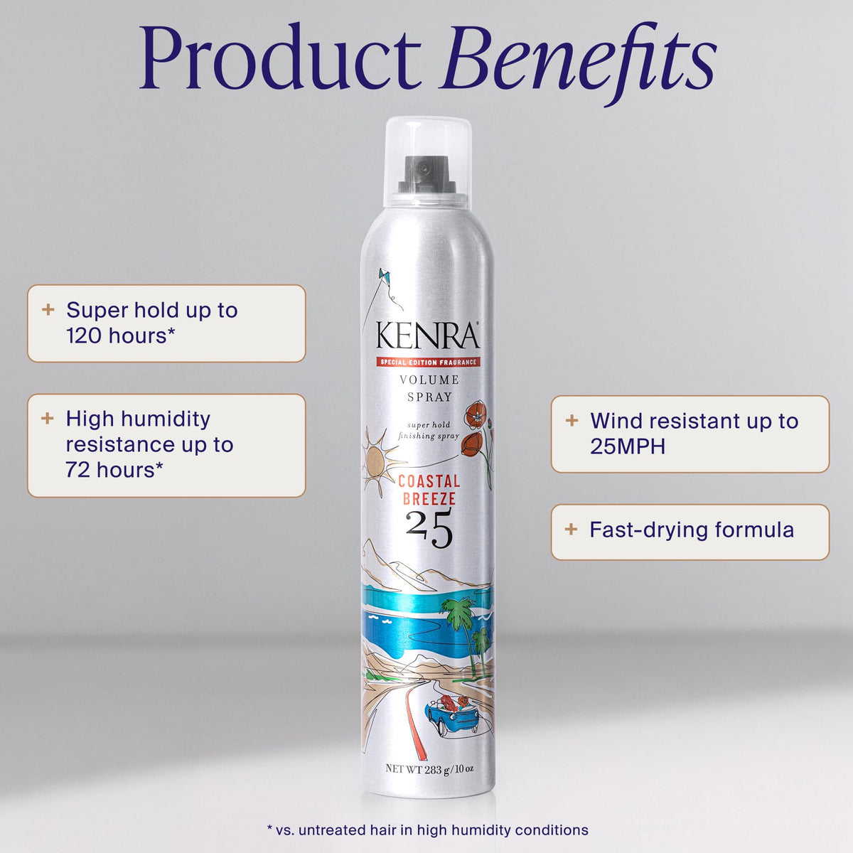 Kenra Professional Volume Spray 25 | Super Hold Finishing & Styling Hairspray | Flake-free & Fast-drying | Wind & Humidity Resistance | All Hair Types Jansha Store
