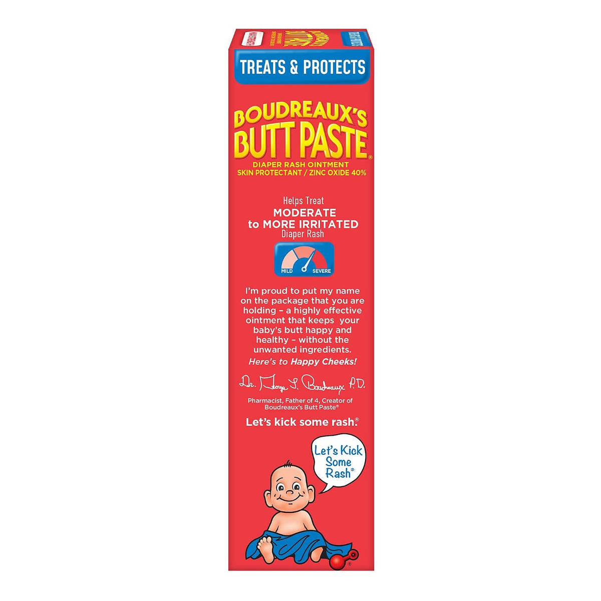 Boudreaux’s Butt Paste Maximum Strength Diaper Rash Cream, 4 Oz Jansha Store