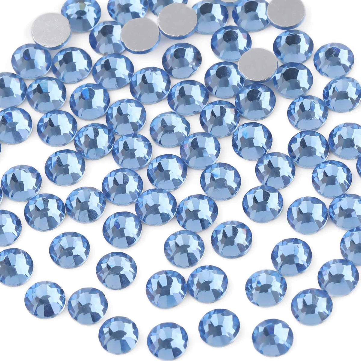 Beadsland Flat Back Crystal Rhinestones,Crystal AB, SS20, 1440pcs Jansha Store