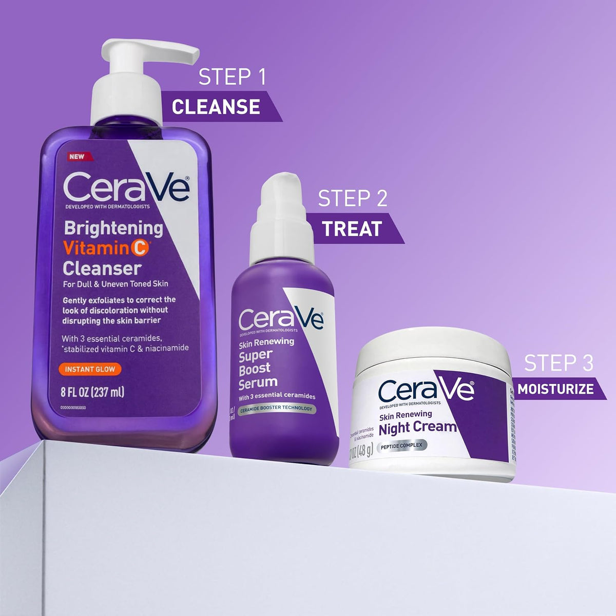 CeraVe Night Cream, Facial Moisturizer with Peptides & Niacinamide, 1.7oz Jansha Store