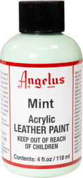 Angelus Acrylic Leather Paint Mint 4oz Jansha Store