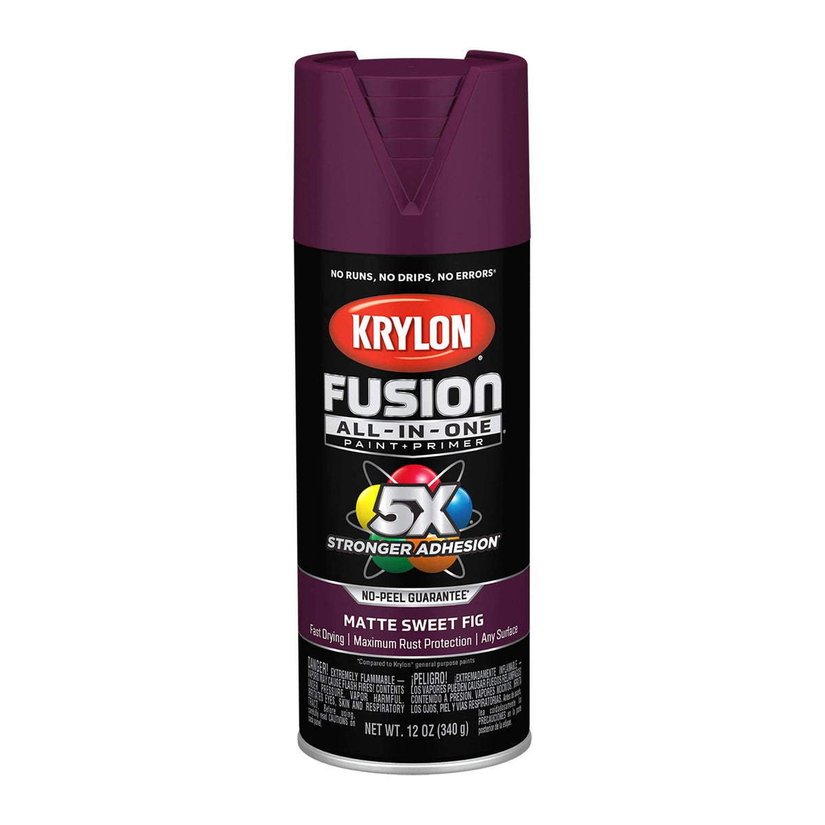 Krylon Fusion All-In-One 12 Oz. Gloss Spray Paint, Hot Pink - 1 Each Jansha Store
